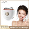 d154fd3ffb80e289 ANLAN Electric Guasha Massager EMS Face Lifting Remove Edema Firming Skin Clod Heat Body Scraping Therapy Skincare Beauty Device