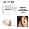 Rexton Inox Super Invisible Aids CIC Digit 8 Channel Hearing App Adjustable Ear Aid For Mild to Moderate Deafness