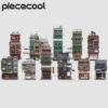 d1721a9b9076a661 Piececool 3D Metal Puzzles New Town Villages 11pcs/Set Model Kits Classic Building Block Series DIY Toys for Adult