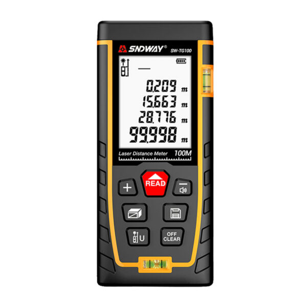 d182d6ff4d76125e SNDWAY Rangefinder Distance Meter Digital Range Finder Mini Professional Laser Measuring Tool