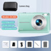 d18b36b36b2ad1ca HD 1080P 2.4 inch digital Rechargeable with 16x Zoom Compact 44MP Cameras for kids Beginner Camera