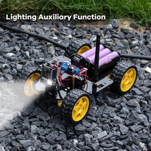 d18f41781ae017e5 LAFVIN Robot Starter for Arduino Project with ESP32 Camera and Code Learning Develop Skill Full Version Smart Car Kit