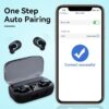 Wireless Bluetooth Smart Touch Control Play Headphones Active Noise Removal For Sport X10