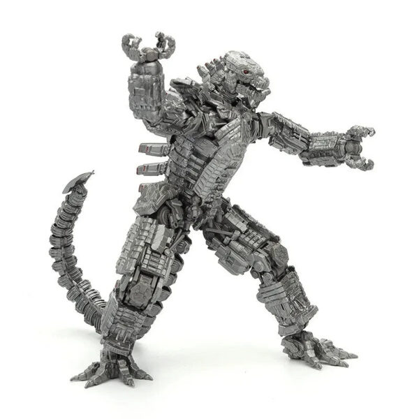 d198a4bdf1c12524 Mechanical Godzilla Figure Movie Edition Dinosaur King of The Monster PVC Statue Model Figurine Desktop Decoration Toy Gift