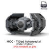 d1b35ff500fa718a NEW 453Pcs MOC Spaceship TIE/ad Advanced x1 Vader's Fighters Building Blocks Modified from Tie Bomber Bricks Model DIY Toys Gift