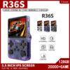 d1c3eebfeeb98698 Open Source R36S Retro Handheld Game Console Linux System 3.5 Inch IPS Screen Portable Pocket Video Player 64GB Games