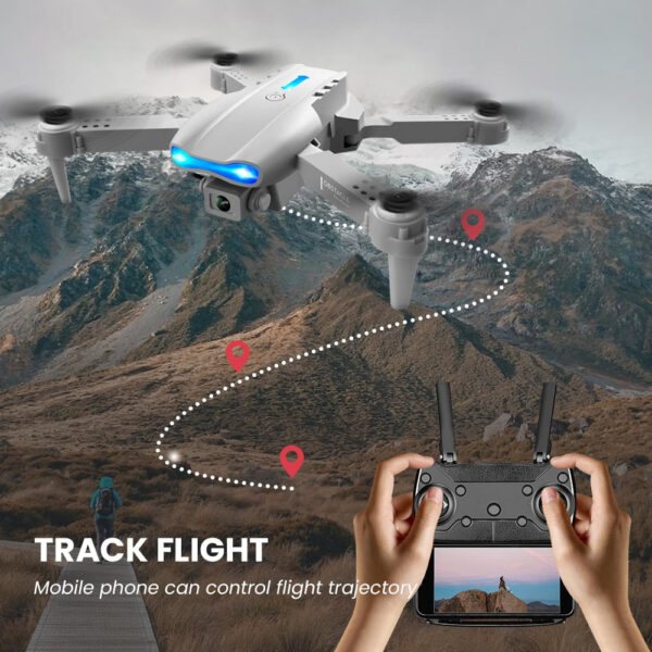 d1e2f7af0a984561 E99 K3 Pro HD 4k Drone Camera High Hold Mode Foldable Mini RC WIFI Aerial Photography Quadcopter Toys Helicopter