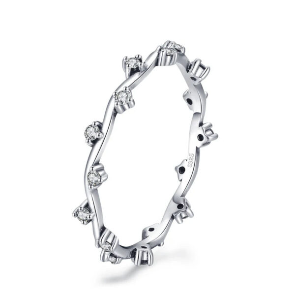 d20768b159ef291e Modian 12 Style Authentic 925 Sterling Silver Rainbow Colorful Fashion Stackable Finger Ring For Women Grils Statement Jewelry