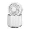 Foldable air cooler spray humidification small dormitory desktop usb charging portable fan