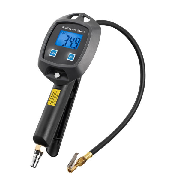 d21754c5d5949e28 Digital Display Tire Pressure Gauge Auto Accessories High-precision Monitoring Inflation Gun Universal Car Tire Manometro