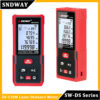 SNDWAY Distance Digital Rangefinder Mini Tape Measure Range Finder Professional M/In/Ft Laser Measuring Meter