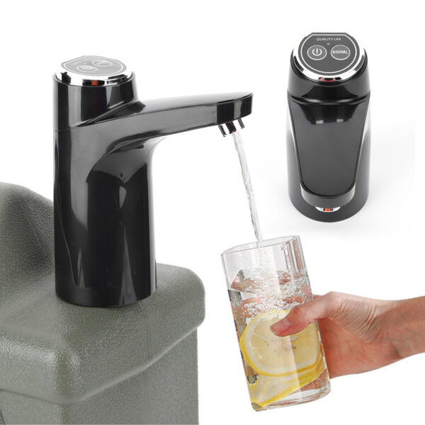 d22eb5a4db2a89dd 11L Outdoor Bin Large Capacity Camping Buckle with Faucet &USB Rechargeable Electric Pump Water Tank Dispenser