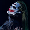 Joker Masks Cyberpunk Masks Clown Braids 2d Cosplay Resin Custom Products Halloween Anime Role-Playing Props And Gifts Toys