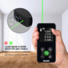 d235707ab238496b HILDA 50M/100M Rangefinder Red/Green Light Distance Digital Tape Rechargeable and Measurable Angle Laser Measure