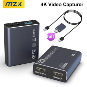 d26f7bbdd2ea34a0 MZX 4K Video Capture Card Board Recording HDMI-Compatible 60Hz 30Hz USB 3.0 1080P 60fps 30fps Grabber Capturing Game Capturer