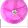 Bird Creative Foraging System Wheel Seed Food Ball Rotate Training Toy for Small and Medium Parrots Parakeet Cockatiel Conure (Blue)