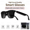 d2a67545fd29705f Hiwego Camera Smart Music Sunglasses Earphones Wireless Bluetooth Headset HIFI Sound Headphone Driving Glasses Hands-free Call