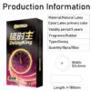 d2ca5d815c9ed6c1 OLO 10Pcs Oral Sex Condoms with Strawberry Taste Safe Sex Penis Sleeve Condom Intimate Goods Tongue Sex Lick Dick Toys for Adult