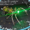 DIY Mechanical Spider Metal Model Kit 3D Puzzles Cyberpunk Insects Assembly Creative Handmade Metal Puzzles