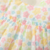 Infants Summer Children Clothes Sweet Baby Girl Dress Korean Style Colorful Flower Dresses Soft Skin-friendly 0-3 Y Kid Toddlers
