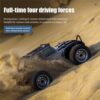 4WD RC Car With Led Lights 2.4G Radio Remote Cars By Off-Road Control Trucks Boys Toys for Children 1:16 50Km/h