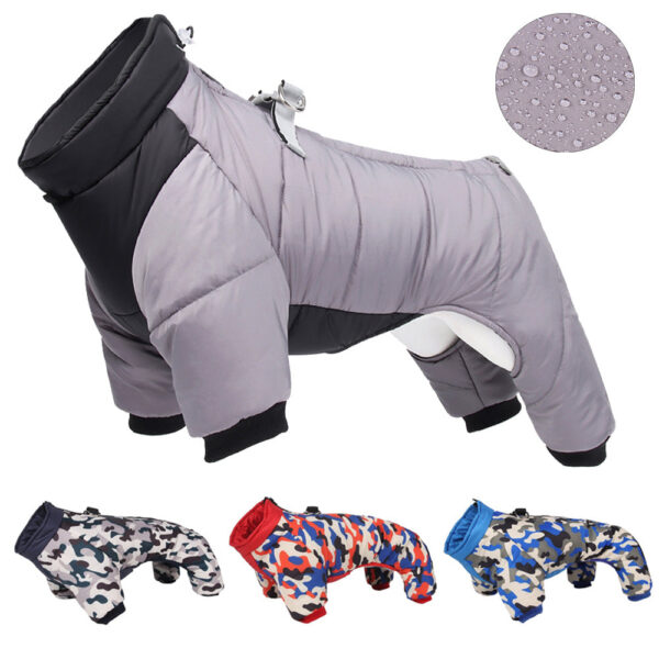 d31f2af08c4a33dc Winter Warm Thicken Pet Jacket Waterproof Dog Clothes for Small Medium Dogs Puppy Coat Chihuahua French Bulldog Pug Clothing