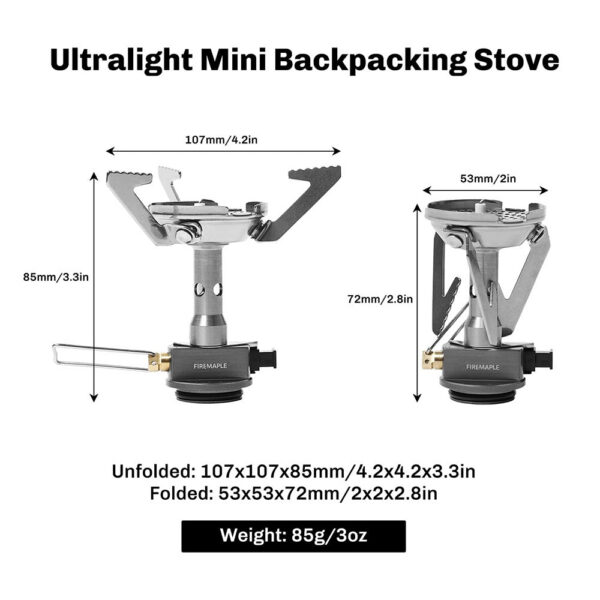 d332abb9f42e0960 Fire-Maple GreenPeak Camping Propane Camp Cooking Burner Portable Backpacking Stove with Piezo for Hiking Trekking Fishing