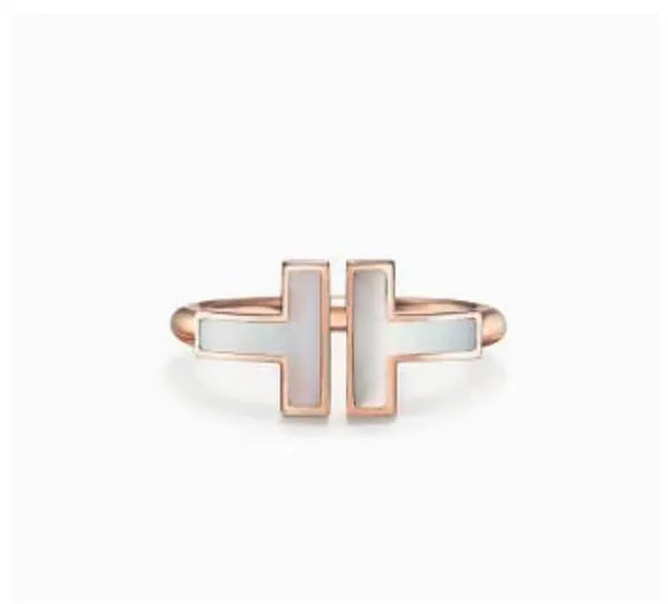 d33eec82d0c937a5 Designer Classic Open Double Sterling Sier High Quality Fashion Trend Couple Anniversary T Love Ring Christmas Gift First Choice