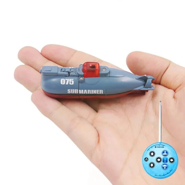 d377bbc83935a8f6 Mini RC Submarine 0.1M/s Speed Remote Control Boat Outdoor Waterproof Diving Toys Simulation Model Kids Boys Girls Birthday Gift