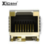 Xicom 10G RJ45 SFP Copper Module 10G/5G/2.5G RJ45 Port Transceiver 10GBase-T RJ45 Compatible with Cisco/Mikrotik Ethernet Switch