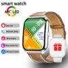 d39fc3d89bef467f New Ultra Thin Smart Watch men 1.96" AMOLED HD Pixel Display Always Show Time BT Call Reminder Smartwatch Ladies For Android iOS