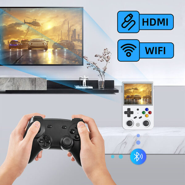 d3a23c2ed2515e90 Anbernic RG353V RG353VS 64 128 256 G Touch Screen Handheld Players Android 11 LINUX Dual System Portable Video Game Console