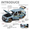 1:24 Scale XM Alloy Car Toy Model with Sound Light Effects Wind-Up nism Ideal for Kids Collectors - Fun & Durable