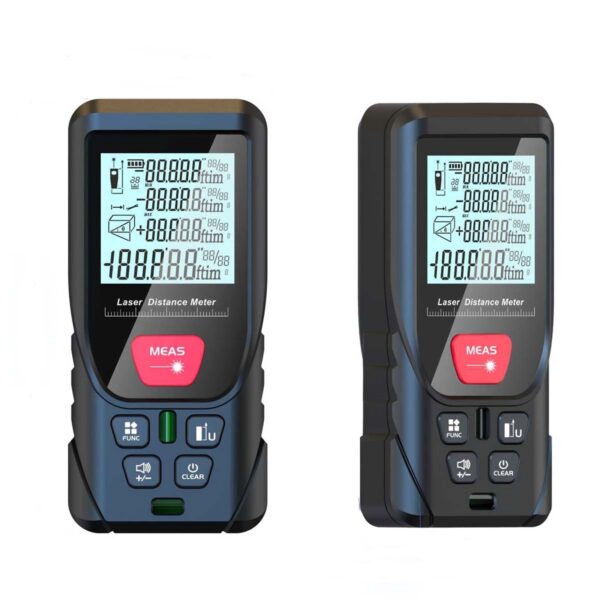 d41831e01aacc4f0 100m Distance Meter 50m Laser Rangefinders Digital Tape with Bubbles Leveling Handheld Trena Range Finder Measurer Ruler