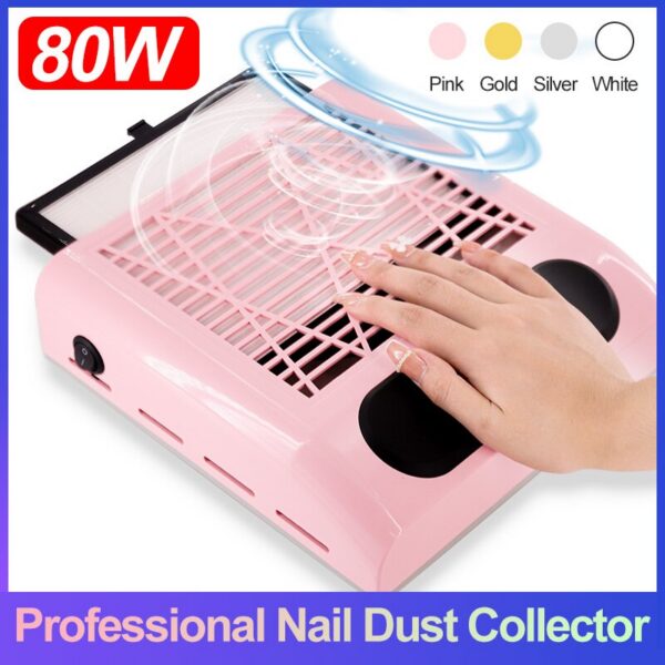 d429f81b73e2a71b Upgrade Dust Collector Extractor Fan For Manicure hine Powerful Vacuum Cleaner With Remove Filter Nail Equipment