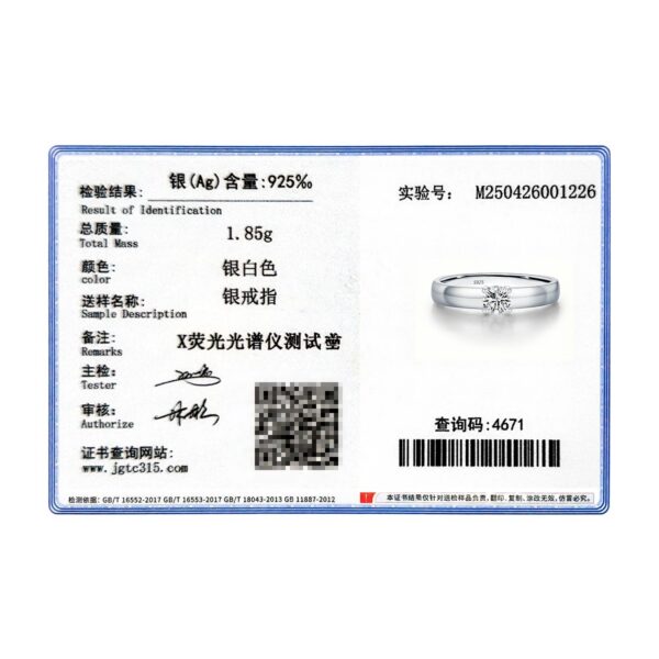 d44c43fbfc5bf8e6 MODIAN D Color Round Moissanite Rings 925 Sterling Silver Fashion Simple Ring For Women Wedding Statement Jewelry Gifts
