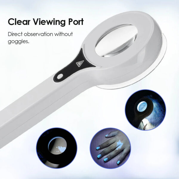 d49049a614cde112 Woods Lamp Skin Analyzer For Skin UV Magnifying For Beauty Facial Testing Wood Lamp Light Skin Analysis Detection Skin Care