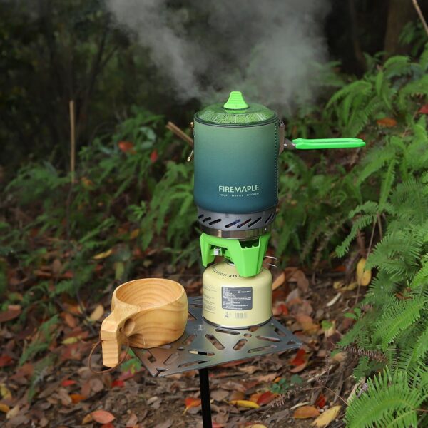 d49b4a0139fe0a12 Fire-Maple Fixed Star X2 Backpacking and Camping Stove System Outdoor Propane Camp Cooking Gear Portable Pot Jet Burner Set Ideal for Hiking, Trekking, Fishing, Hunting Trips and Emergency Use