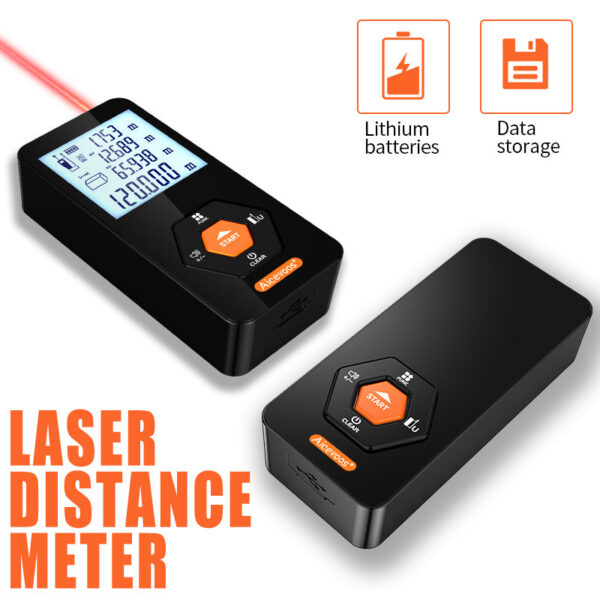 Aicevoos Digital Rangefinder 50M 70M 100M 120M Distance Meter Trena Laser Tape Measure Roulette Range Finder