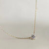 d4b4be29b1c633ba LGKGL Sterling Sier Sparkling Clavicle Chain Choker Simple 5A Zircon Gypsophila Pendant Necklace For Women
