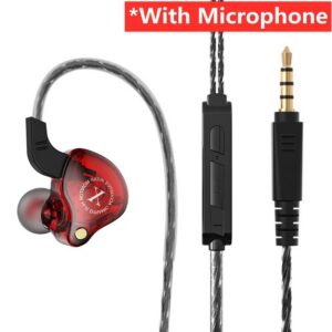 d4b9865fc56d72ea X2 In-ear Sports Ear Wrap HIFI Heavy Bass Wired Mobile Phone Music Super Clear Sound Quality Gaming Headphones