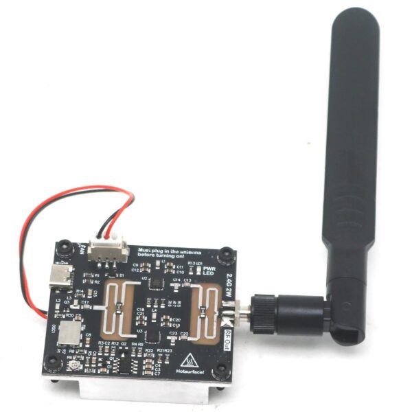 2.4Ghz 2W WiFi Bluetooth Sweep Signal Source VCO RF Generator RF Power Amplifier For 2.4G BT Headset Music Speaker Wifi Camera