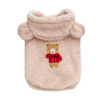 d4f2db7dcb208a38 Fleece Hoodie Winter Pet Dog Clothes Coat Jacket Soft Ropa Perro French Bulldog for Dogs Pets Clothing Pug