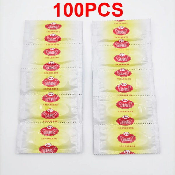 d4f421f76520e54c LIZE Condoms 200/100 Pcs Smooth Condoms For Men Natural Latex Condones Thin Penis Sleeve Contraception Toys Adult Sex Products