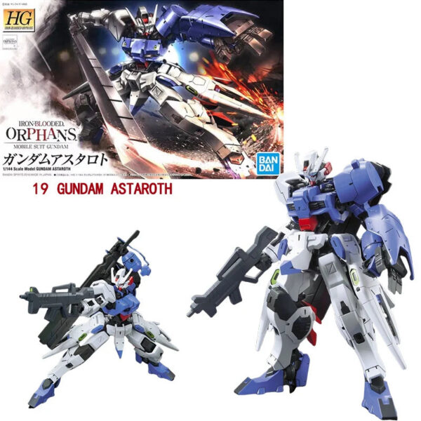 d514accead11a508 Bandai Genuine HG IBO 1/144 GUNDAM Barbatos Gusion Hajiroboshi Astaroth Anime Action Figure Collectible Assembly Model Toys Gift