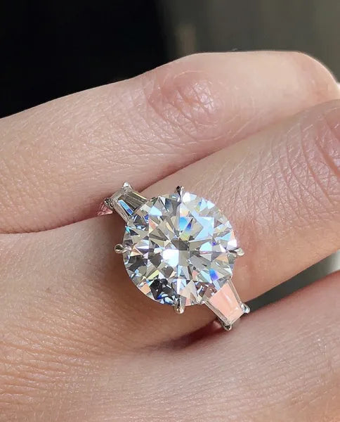 d52d3ecef453cd42 Original Sier Square ring Asscher Cut Simulated Diamond Wedding Engagement tail Women topaz Rings finger Fine Jewelry