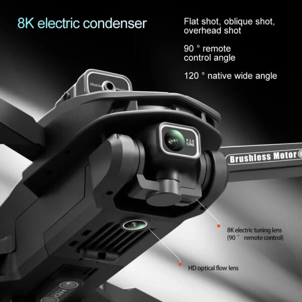 For Xiaomi V168 8K 5G GPS Professional HD Aerial Photography Dual-Camera Omnidirectional Obstacle Avoidance Drone Original