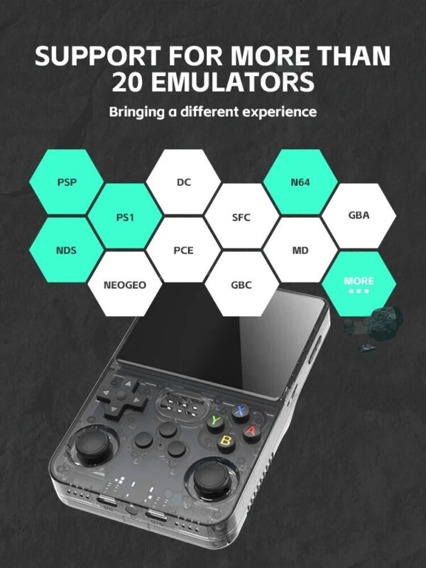 Data Frog R36S Handheld Linux System 3.5 Inch IPS Screen Retro Game Console HD Mini Portable Pocket Video Player