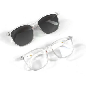 GS03 Smart Glasses for Men BT Sunglasses Earphone Outdoor Sports UV400 Polarized Anti Blue Light Lens IPX5 Intelligent Glass