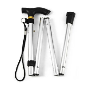 d59442ac334458b9 Hiking Camping Mountaineering Walking Stick Telescopic Baton Trekking Poles Folding Cane Crutches Pole Unisex